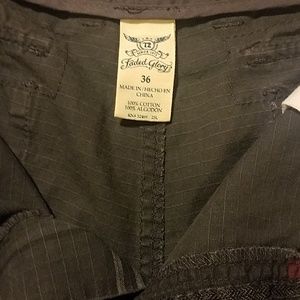 Mens Size 36 Faded Glory Cargo Shorts